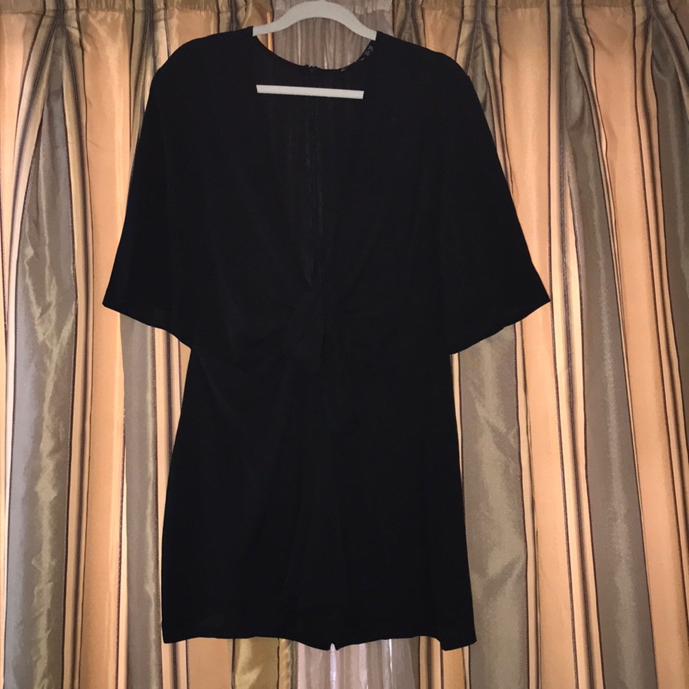 Front Tie Romper